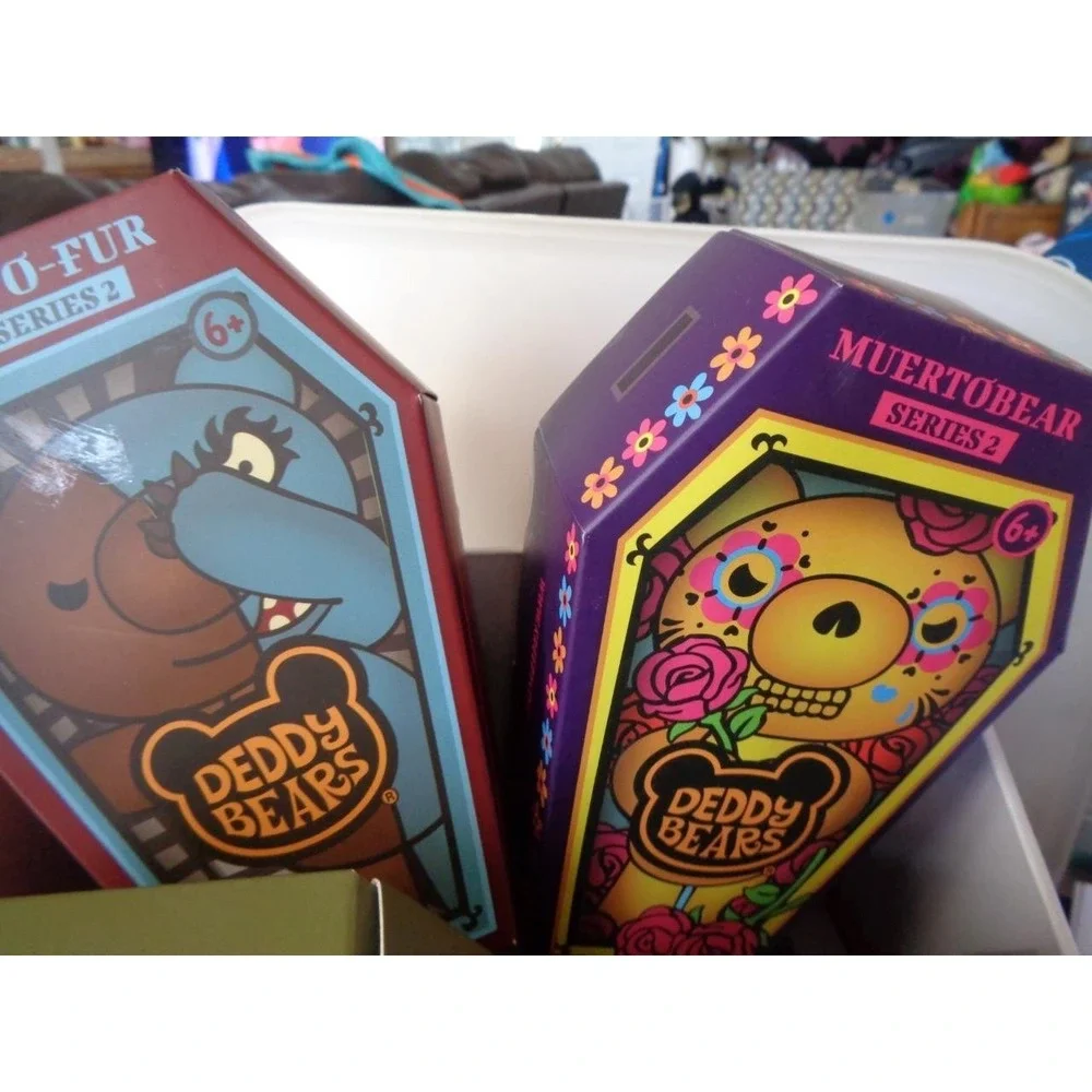 Deddy Bears Series 2 Complete Set of 6 with Display Box